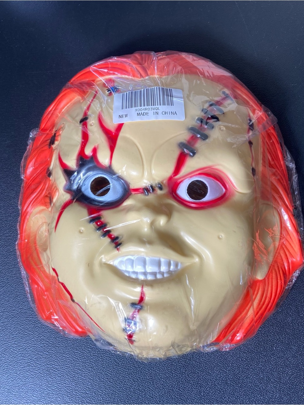 Chucky Mask Adult HARD SHELL HALLOWEEN COSPLAY‎ Child's Play CREEPY New